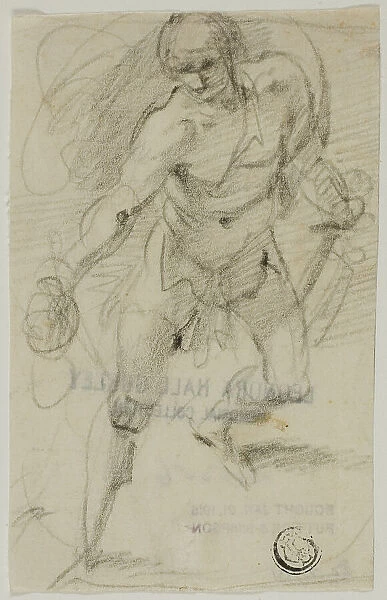 David with the Head of Goliath, 1591 / 93. Creator: Giuseppe Cesari