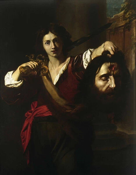 David with the Head of Goliath, ca. 1628-1629