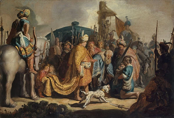David with the Head of Goliath before Saul, 1627. Creator