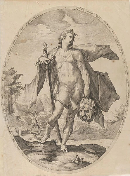 David from Heroes and Heroines of the Old Testament, ca. 1597. ca. 1597