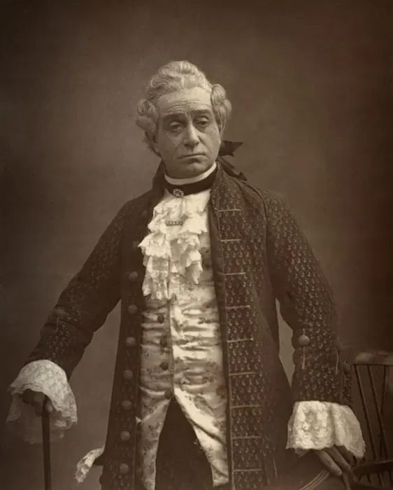 Framed Print : David James, British actor, in David Garrick, 1887. Artist: Ernest Barraud Framed Print : David James, British actor, in David Garrick, 1887. Artist: Ernest Barraud