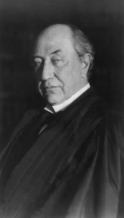 Framed Print : David Josiah Brewer, Associate Justice, Supreme Court, half-length portrait, facing left, c1906. Creator: Frances Benjamin Johnston Framed Print : David Josiah Brewer, Associate Justice, Supreme Court, half-length portrait, facing left, c1906. Creator: Frances Benjamin Johnston