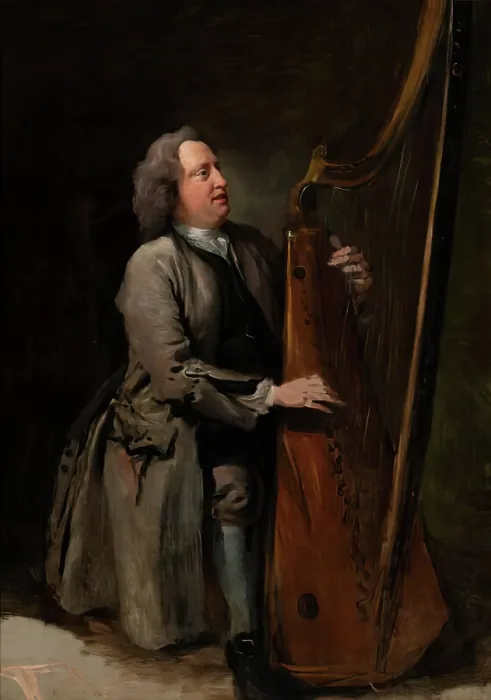 Framed Print : David Lewis, 1750-1764. Creator: William Hogarth Framed Print : David Lewis, 1750-1764. Creator: William Hogarth