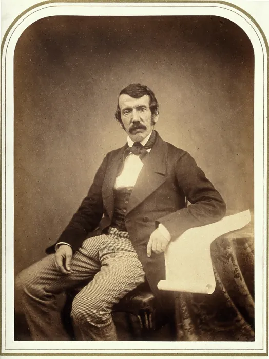 Framed Print : David Livingstone, c1850s. Creator: Maull & Polyblank Framed Print : David Livingstone, c1850s. Creator: Maull & Polyblank