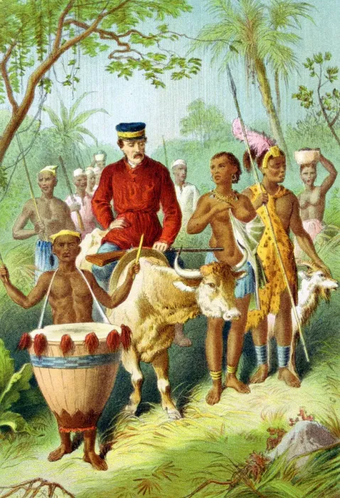 Framed Print : David Livingstone, Scottish missionary and African explorer, c1870 (c1880) Framed Print : David Livingstone, Scottish missionary and African explorer, c1870 (c1880)