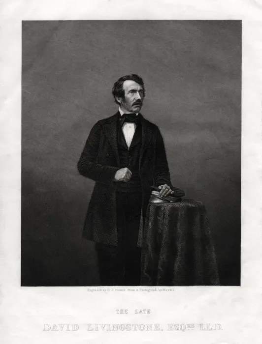 Framed Print : David Livingstone, Scottish missionary and African explorer, 1880. Artist: DJ Pound Framed Print : David Livingstone, Scottish missionary and African explorer, 1880. Artist: DJ Pound