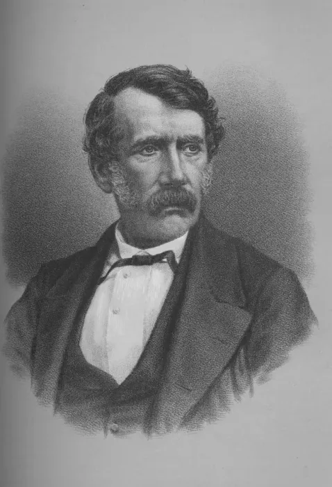 Framed Print : David Livingstone, Scottish missionary and African explorer, 1860s (1883)