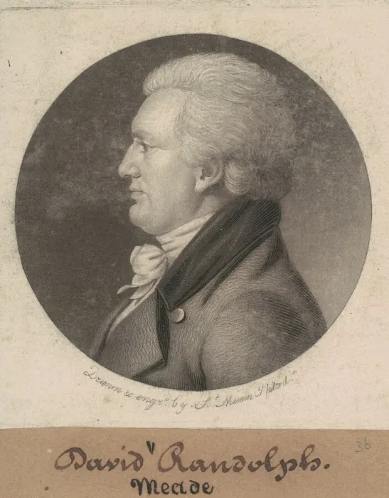 Framed Print : David Meade Randolph, 1807. Creator: Charles Balthazar Julien Fevret de Saint-Mé Framed Print : David Meade Randolph, 1807. Creator: Charles Balthazar Julien Fevret de Saint-Mé