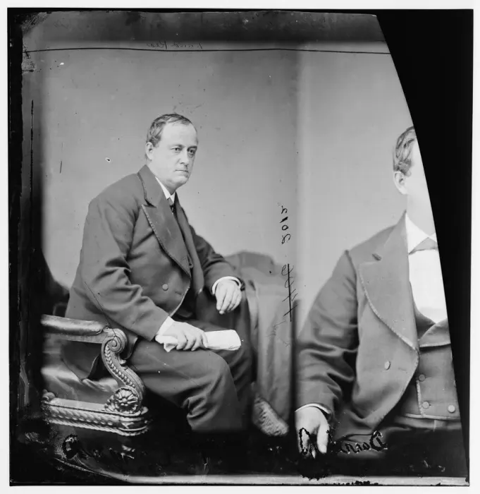 Framed Print : David Rea of Missouri, 1865-1880. Creator: Unknown Framed Print : David Rea of Missouri, 1865-1880. Creator: Unknown