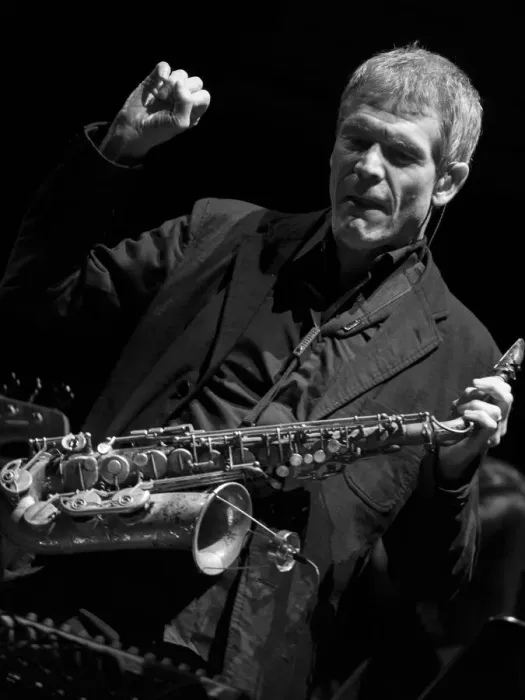 Framed Print : David Sanborne, 2014. Artist: Alan John Ainsworth Framed Print : David Sanborne, 2014. Artist: Alan John Ainsworth