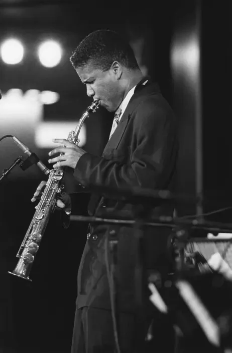 Framed Print : David Sanchez, North Sea Jazz Festival, Netherlands, 1993. Creator: Brian Foskett Framed Print : David Sanchez, North Sea Jazz Festival, Netherlands, 1993. Creator: Brian Foskett