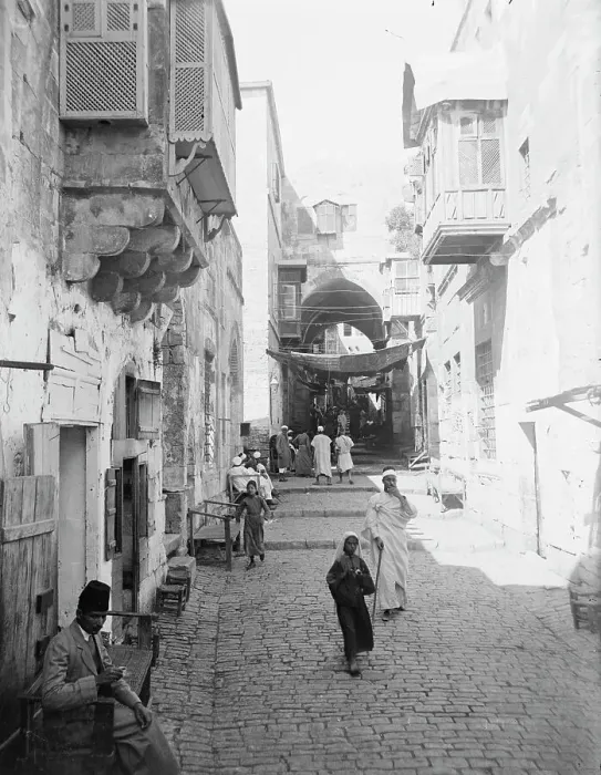 Framed Print : David St. Jerusalem, between c1915 and c1920. Creator: Bain News Service Framed Print : David St. Jerusalem, between c1915 and c1920. Creator: Bain News Service