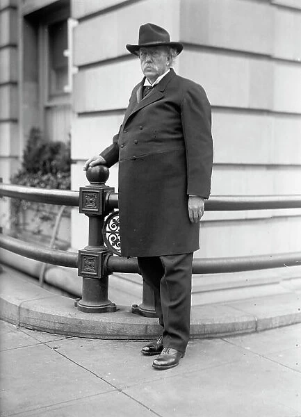 David Starr Jordan, President, Leland Stanford University, 1917. Creator: Harris & Ewing. David Starr Jordan, President, Leland Stanford University, 1917. Creator: Harris & Ewing