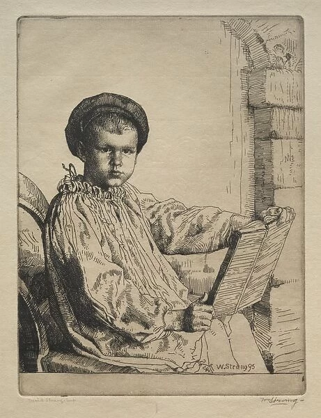 David Strang, No. 1, 1895-1896. Creator: William Strang (British, 1859-1921)