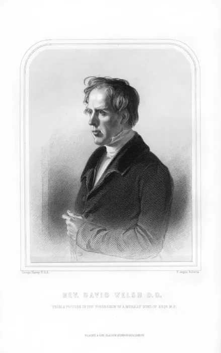 Framed Print : David Welsh, Scottish divine and academic, (1870). Artist: FA Roberts Framed Print : David Welsh, Scottish divine and academic, (1870). Artist: FA Roberts