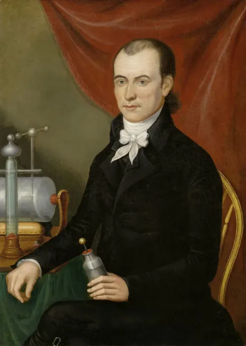 Framed Print : David Wiley, c. 1801. Creator: Charles Peale Polk Framed Print : David Wiley, c. 1801. Creator: Charles Peale Polk