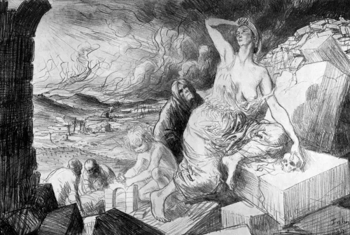 Framed Print : The Dawn, 1917, (c1920). Artist: Augustus John
