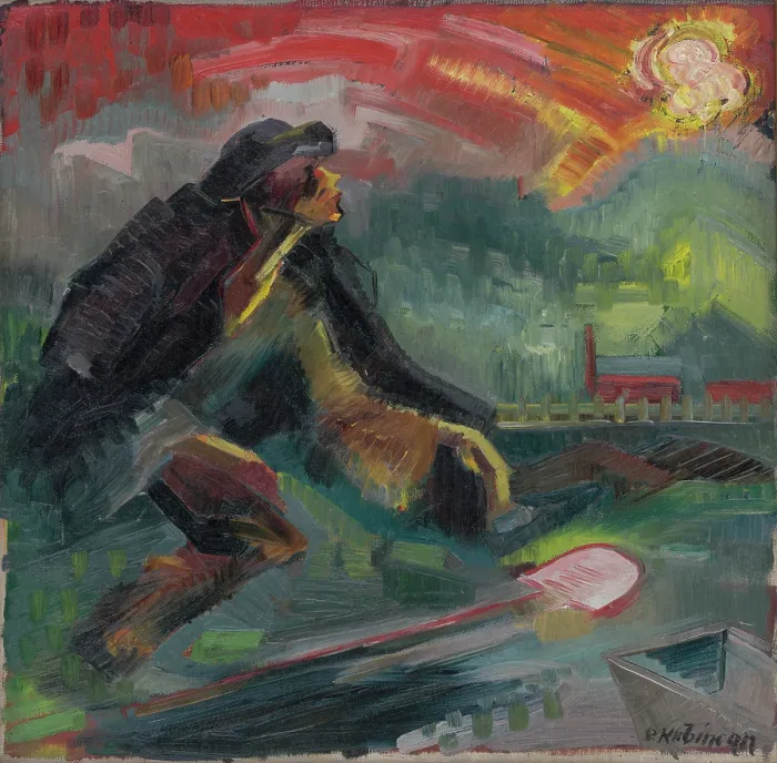 Framed Print : Dawn, 1941. Creator: Arnold Peter Weisz-Kubincan Framed Print : Dawn, 1941. Creator: Arnold Peter Weisz-Kubincan