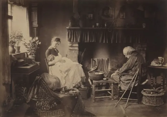 Framed Print : Dawn and Sunset, 1885. Creator: Henry Peach Robinson (British, 1830-1901) Framed Print : Dawn and Sunset, 1885. Creator: Henry Peach Robinson (British, 1830-1901)