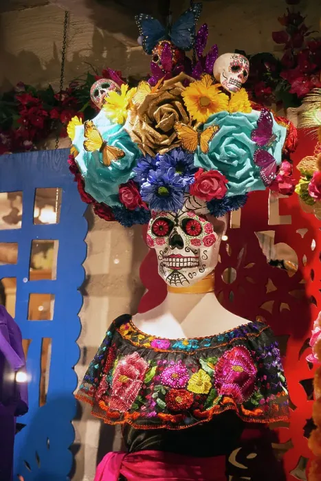 Framed Print : Day of the Dead, San Diego, California, USA, 2022. Creator: Ethel Davies Framed Print : Day of the Dead, San Diego, California, USA, 2022. Creator: Ethel Davies