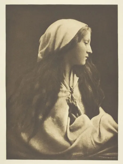 Framed Print : The Day Dream, 1869, printed October 1890. Creator: Julia Margaret Cameron Framed Print : The Day Dream, 1869, printed October 1890. Creator: Julia Margaret Cameron