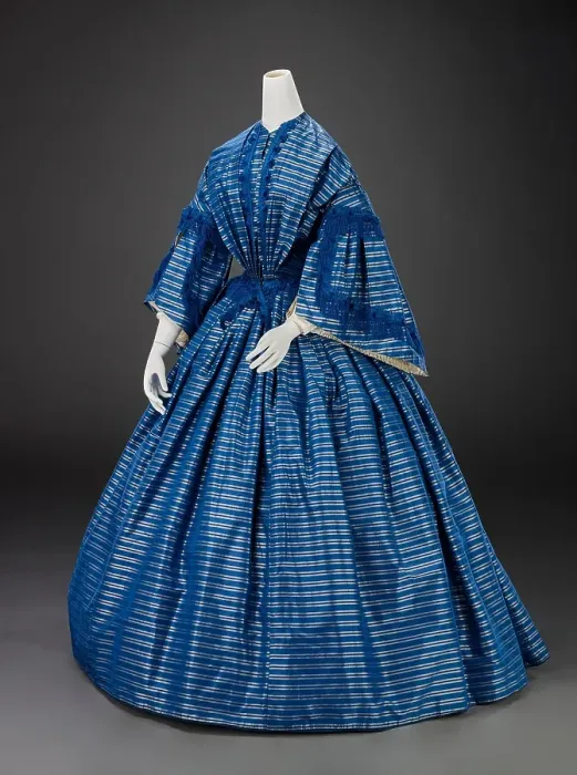 Framed Print : Day Dress, about 1850. Creator: Unknown Framed Print : Day Dress, about 1850. Creator: Unknown