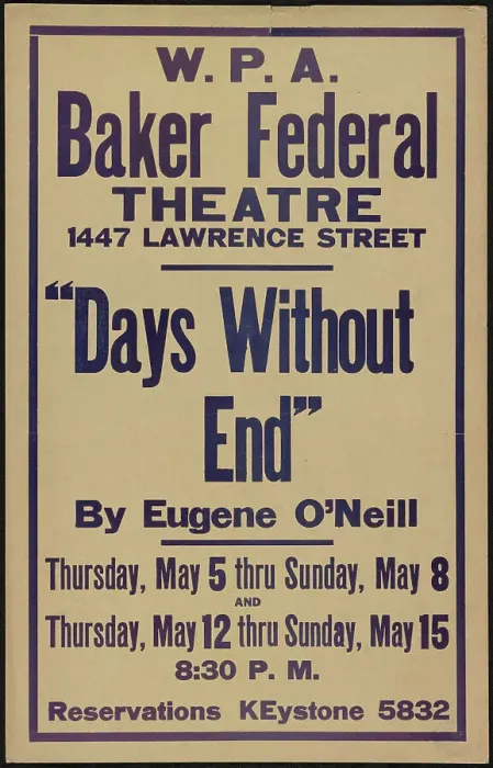 Framed Print : Days Without End, Denver, 1938. Creator: Unknown Framed Print : Days Without End, Denver, 1938. Creator: Unknown