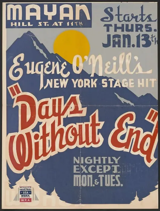 Framed Print : Days Without End, Los Angeles, 1938. Creator: Unknown Framed Print : Days Without End, Los Angeles, 1938. Creator: Unknown