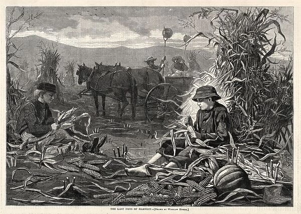 The Last Days of Harvest, 1873. Creator: Winslow Homer (American, 1836-1910)