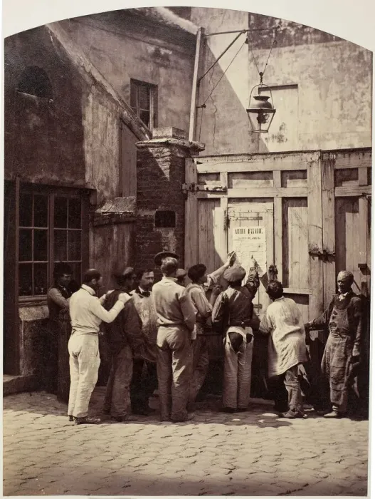 Framed Print : The Days Orders (L Ordre du Jour), May 1859. Creator: Camille Silvy Framed Print : The Days Orders (L Ordre du Jour), May 1859. Creator: Camille Silvy