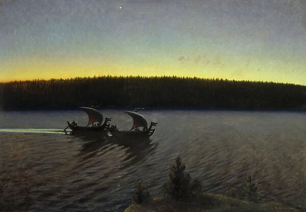 In Days of Yore, 1897. Creator: Henrik August Ankarcrona