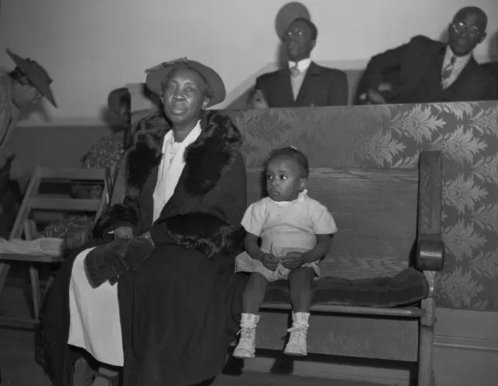 Framed Print : Deacons corner in the Church of God in Christ, Washington, D. C. 1942. Creator: Gordon Parks Framed Print : Deacons corner in the Church of God in Christ, Washington, D. C. 1942. Creator: Gordon Parks
