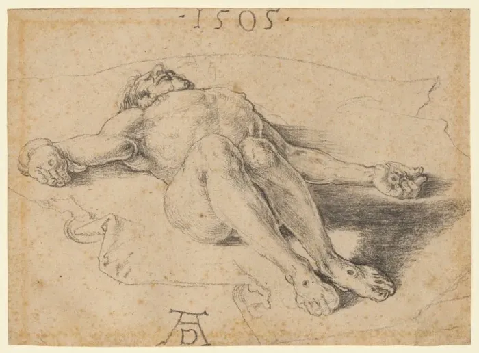 Framed Print : The Dead Christ, 1505. Creator: Albrecht Dürer (German, 1471-1528) Framed Print : The Dead Christ, 1505. Creator: Albrecht Dürer (German, 1471-1528)
