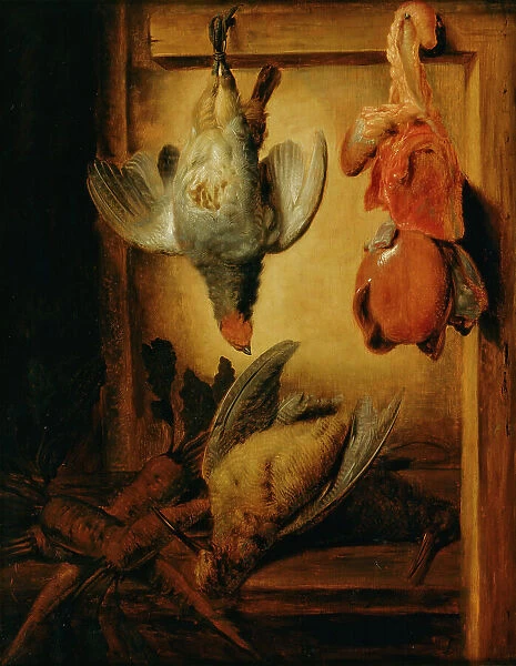 Dead Wild Fowl, 1640. Creator: Elias Vonck