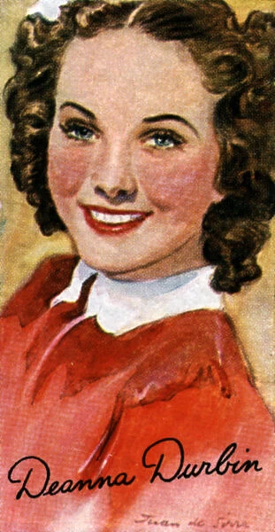 Deanna Durbin, (1921-1999), singer and actress in Hollywood films of the 1930s and 1940s, 20th centu