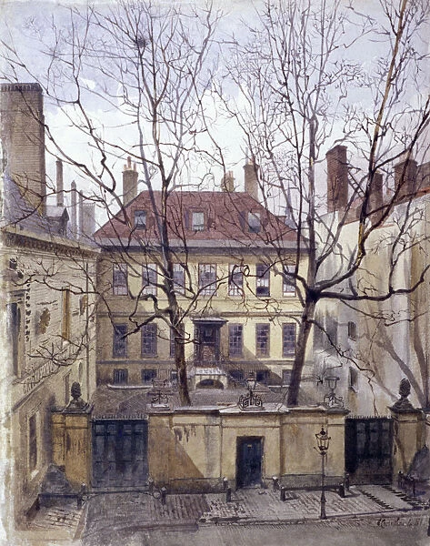 Deans Court, Carter Lane, 1881. Artist: John Crowther
