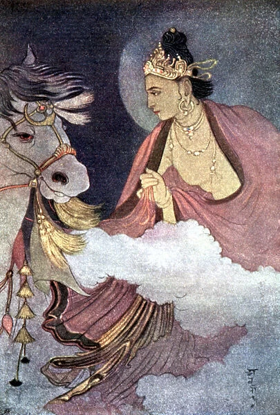 Deaprture of Prince Siddhartha, c563-c483 BC