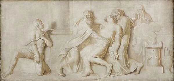 Death of Achilles by Paris Arrow, 1794-1798. Creator: Nicolai Abraham Abildgaard