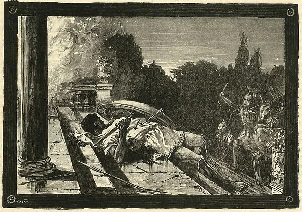 Death of Alcibiades, 1890. Creator: Unknown