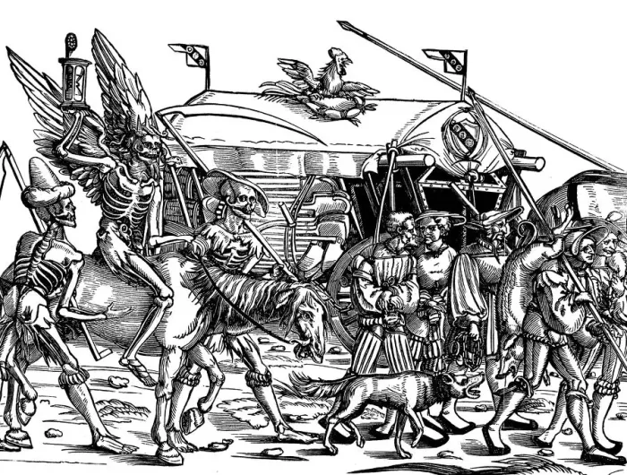 Framed Print : Death. Allegorical print of war after the German painter and engraver Hans Sebald Beham Framed Print : Death. Allegorical print of war after the German painter and engraver Hans Sebald Beham