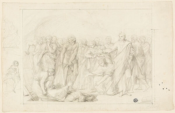 Death of Ananias, n.d. Creator: Benjamin West