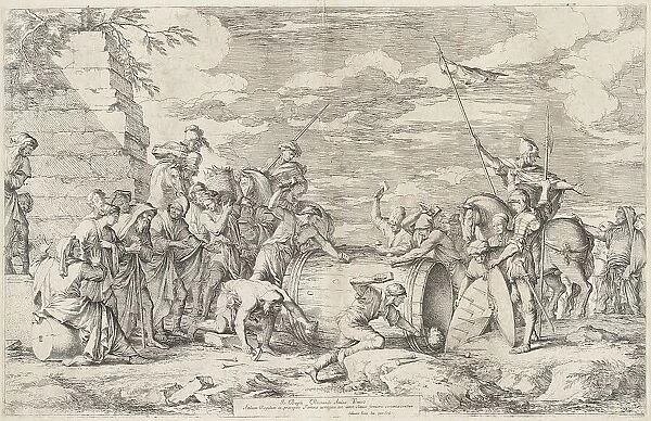 The Death of Atilius Regulus, c. 1662. Creator: Salvator Rosa