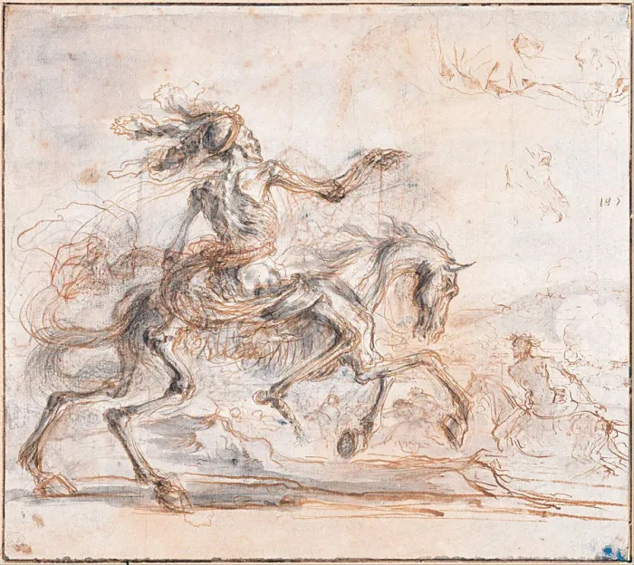 Framed Print : The Death on the Battlefield, Between 1640 and 1650. Artist: Stefano della Bella (1610-1664) Framed Print : The Death on the Battlefield, Between 1640 and 1650. Artist: Stefano della Bella (1610-1664)