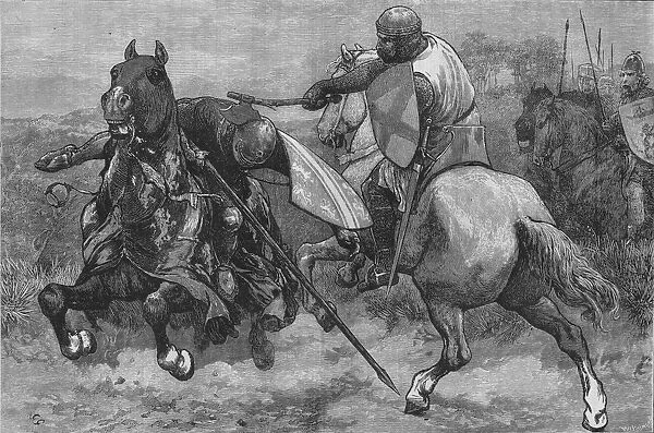 The Death of Bohun, 16 March 1322, (c1880)