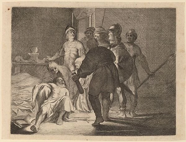 The Death of Cato, 1634. Creator: Willem Basse