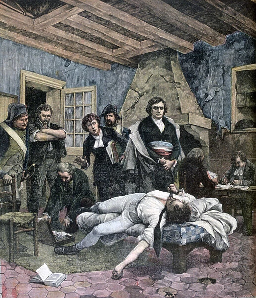 The Death of Charles Pichegru, 1891. Artist: Henri Meyer