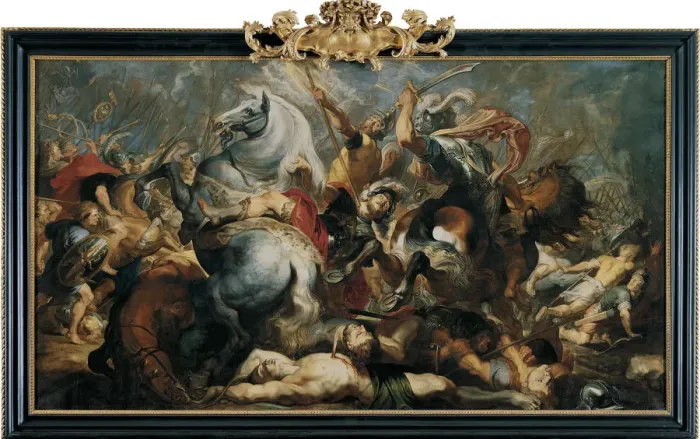 Framed Print : The Death of Decius Mus, 1616-1617 Framed Print : The Death of Decius Mus, 1616-1617