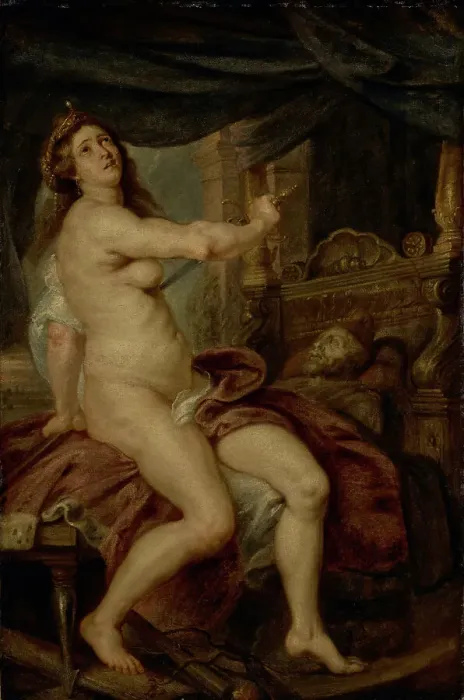 Framed Print : The Death of Dido, about 1640. Creator: Workshop of Peter Paul Rubens Framed Print : The Death of Dido, about 1640. Creator: Workshop of Peter Paul Rubens