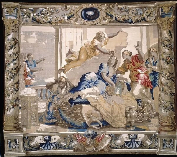 The Death of Dido, 1679. Creator: Giovanni Francesco Romanelli (Italian, 1610-1662)