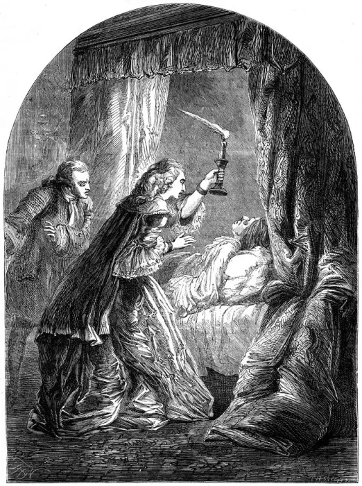 Framed Print : The death of Frederick, Prince of Wales (1707-1751), 1751 (19th century) Framed Print : The death of Frederick, Prince of Wales (1707-1751), 1751 (19th century)